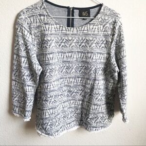W5 Professional Sweater with Muted Design, M